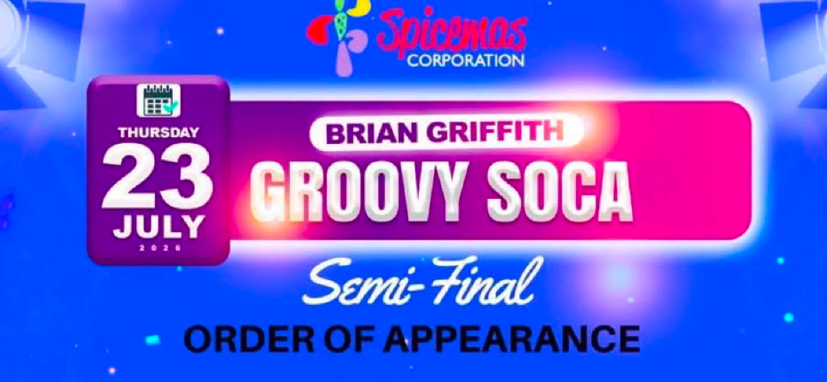 26 Artistes Gear Up for 2026 Brian Griffith Groovy Soca Monarch Semi-Finals